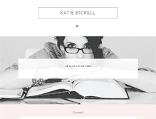 Tablet Screenshot of katiebickell.com